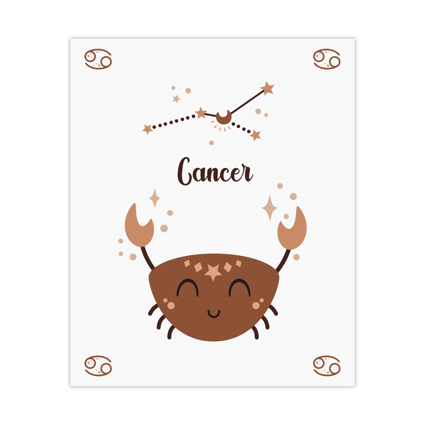 Sternzeichen Poster – Krebs (Cancer)