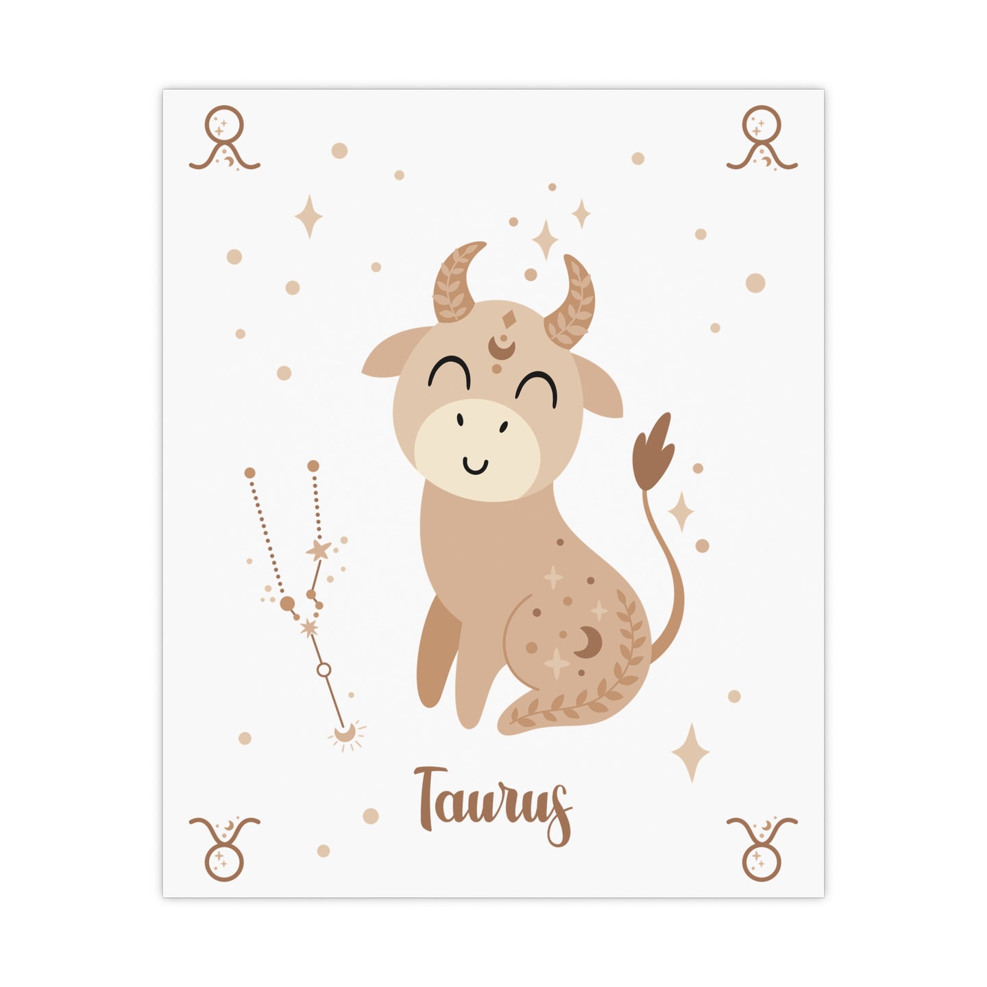 Sternzeichen Poster – Stier (Taurus)