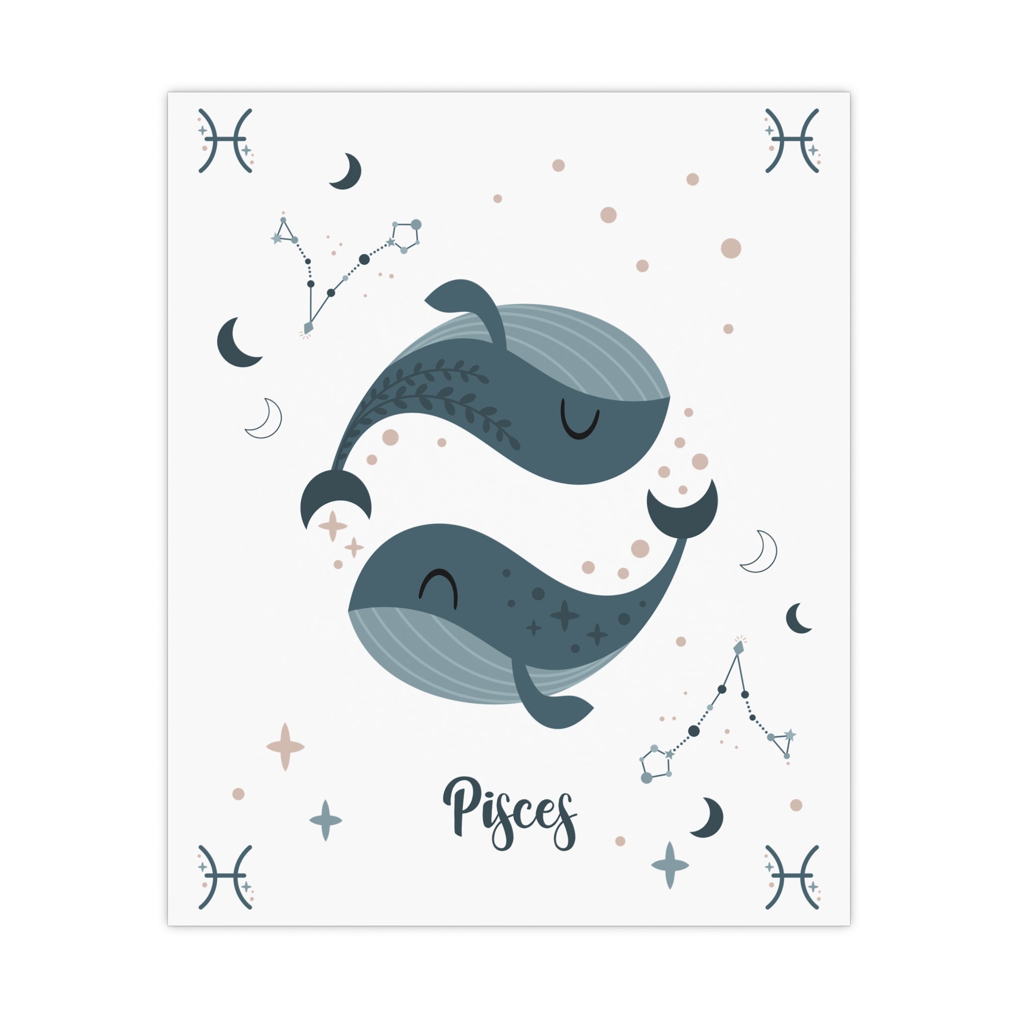 Sternzeichen Poster Fische – Detailansicht – Mommy’s Hero