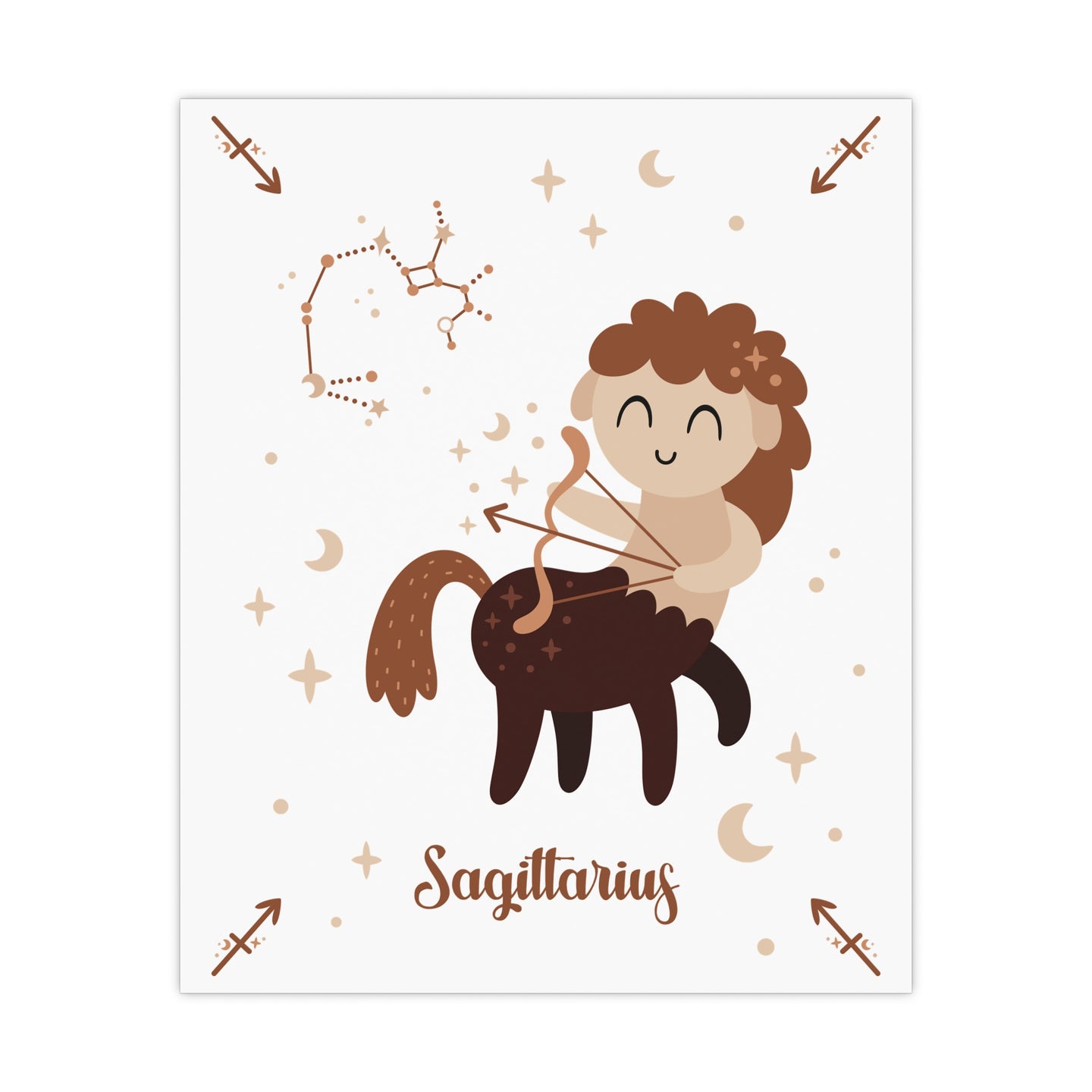Sternzeichen Poster – Schütze (Sagittarius)