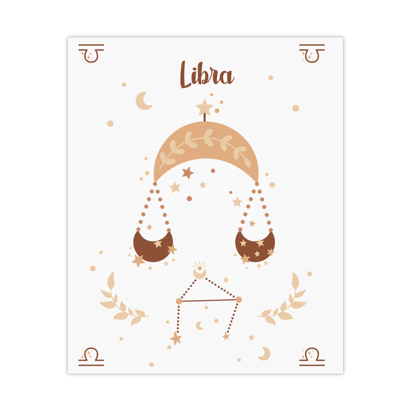 Sternzeichen Poster – Waage (Libra)