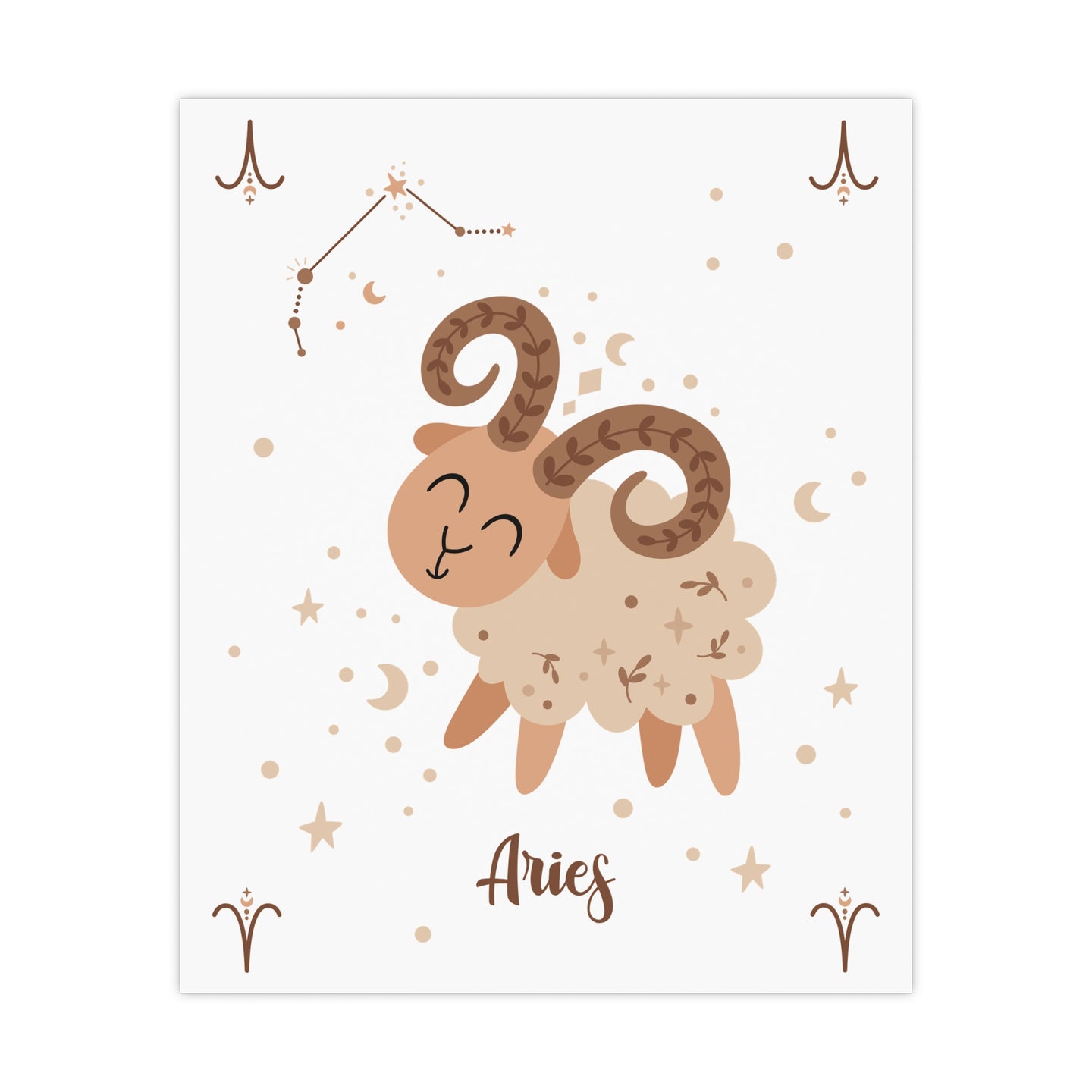 Sternzeichen Poster – Widder (Aries)