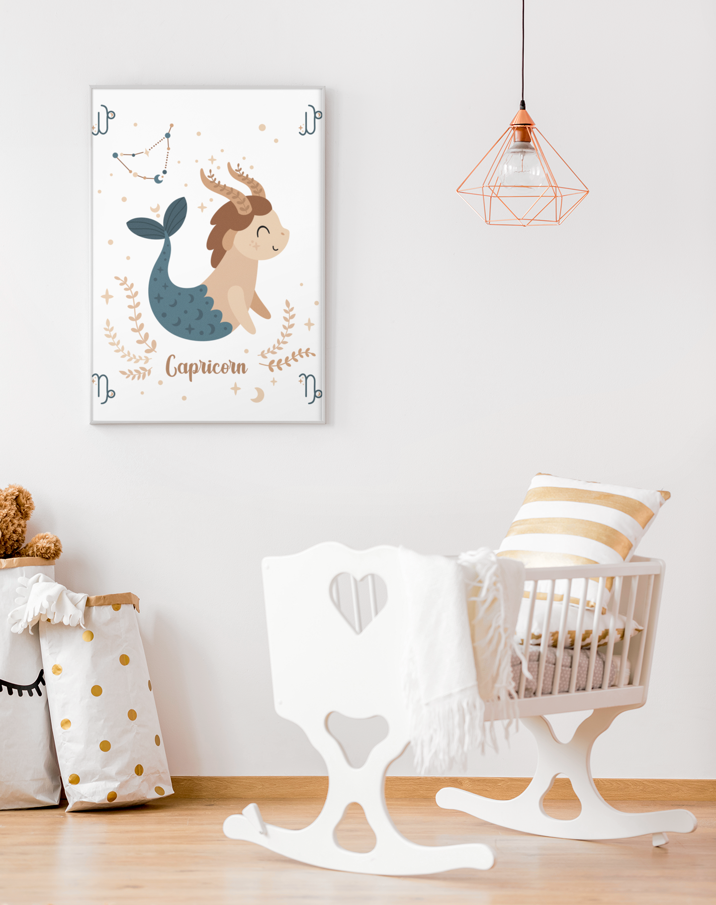 Sternzeichen Poster – Steinbock Capricorn