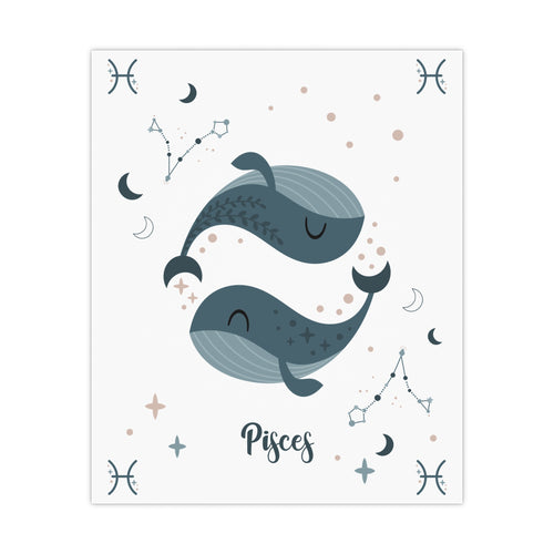 Sternzeichen Poster Fische – Detailansicht – Mommy’s Hero