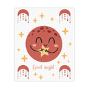 Kupfer Good night Poster - Boho Baby Poster