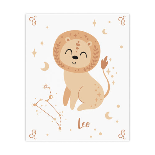Sternzeichen Poster Löwe – Detailansicht – Mommy’s Hero