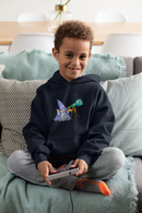 Kids Hoodie – Wizard & Telescope
